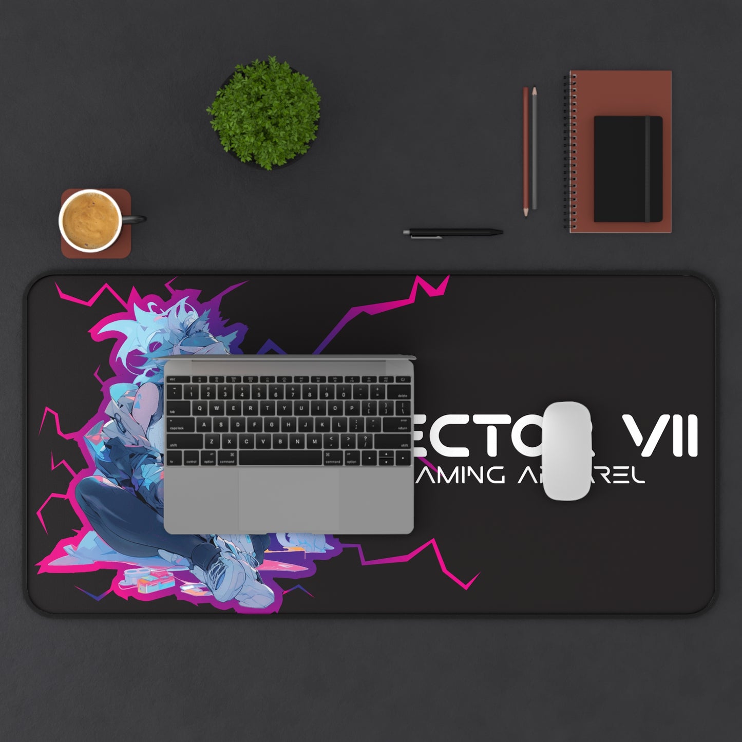 Desk Mat - Gamer Girl Design