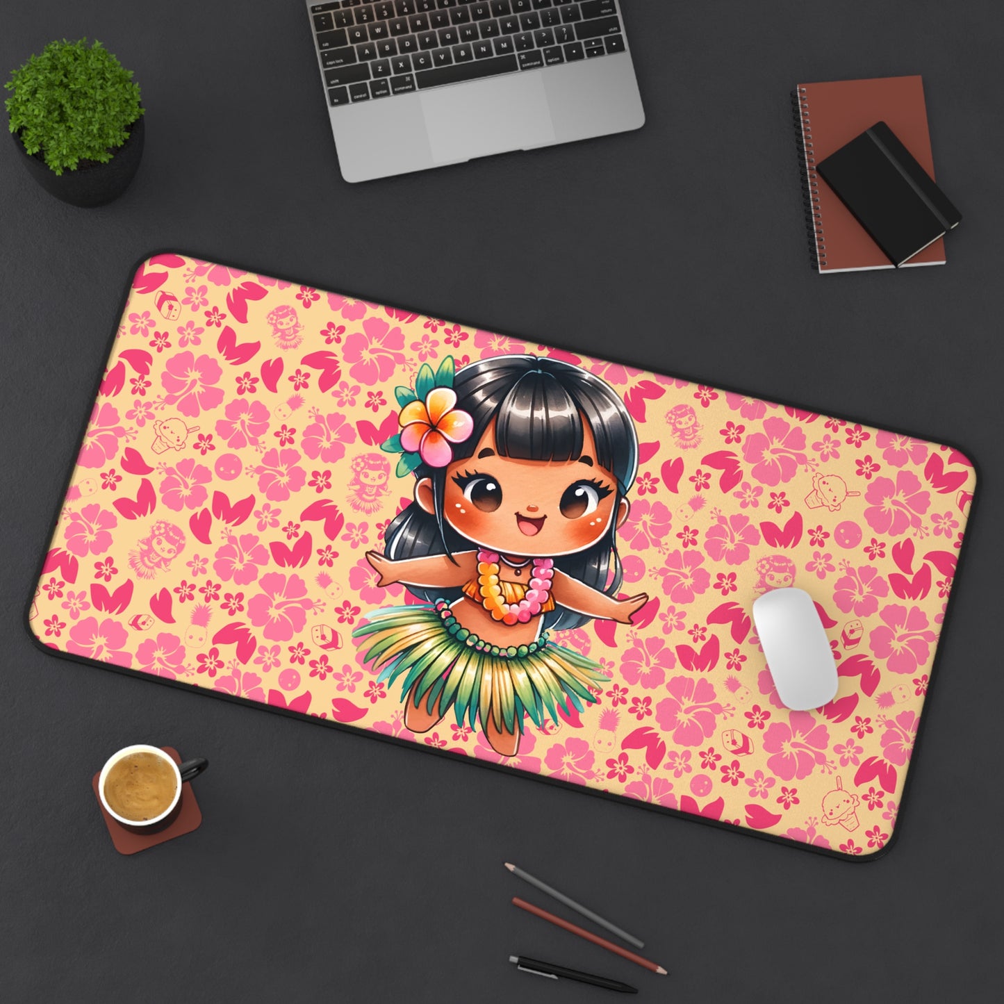 Hula Jade Mousepad (red)